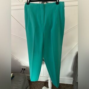 Worthington, slim leg, high-rise porcelain green